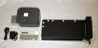 Machine pour raliser la plaque PLEXI 52x11 cm